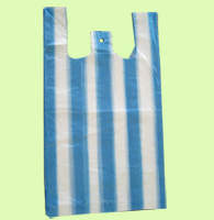HDPE candy strip T-shirt bags